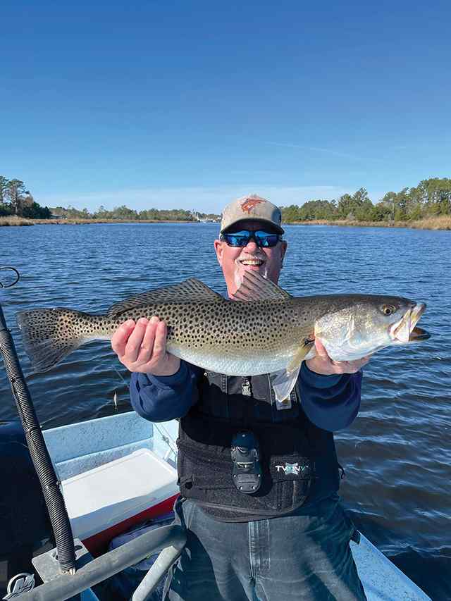 Joe Slann Sabine Lake - trout