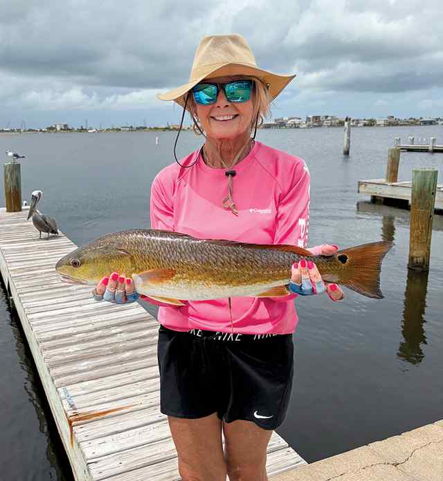 Suzanne Mencacci Offats Bayou - 26.5" redfish
