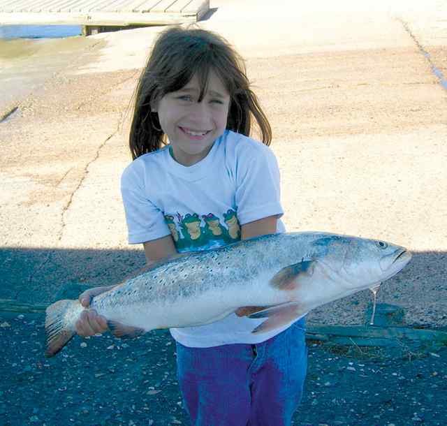 Hailee Guzman Christmas Bay26&quot; trout