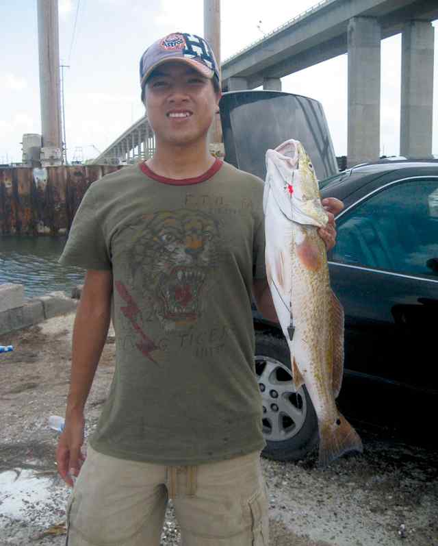 Khoa Nguyen Humble Bridge25&quot; 7lb redfish