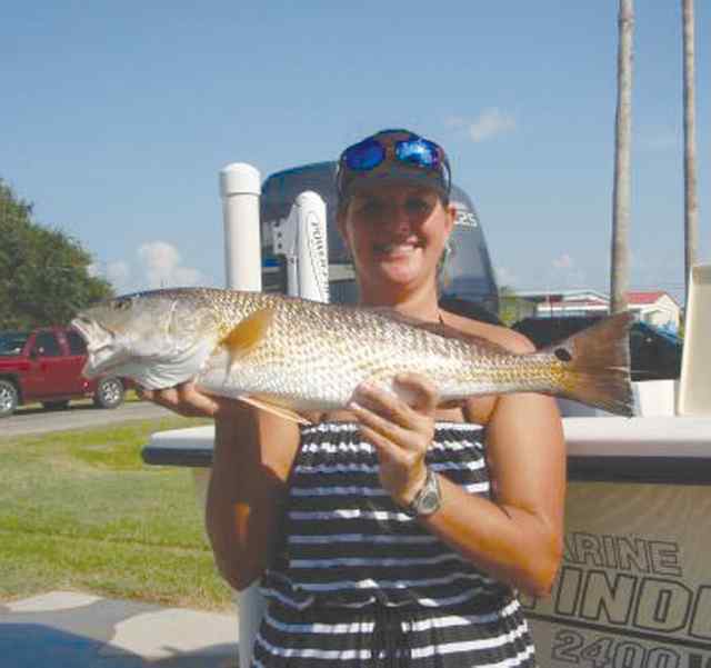 Amy Osina Port O'Connor27.5&quot; redfish