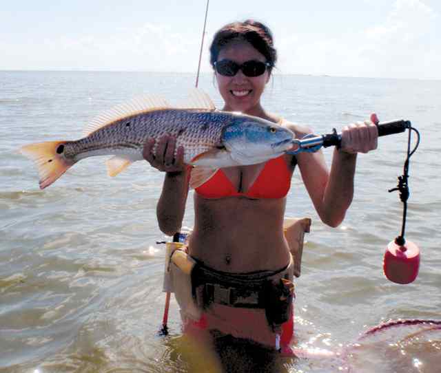 Elisabet Penuelas Laguna Madre27&quot; redfish