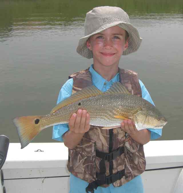 Bryce Tilotta Galvestonfirst redfish!