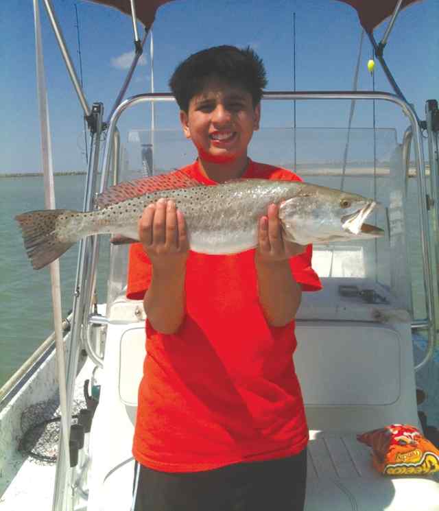 Oscar Lerma, Jr. Port Mansfield23&quot; trout