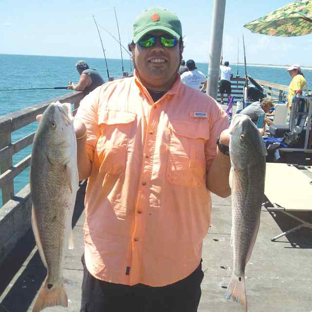 Rene Garcia, Jr. Bob Hall Pier27&quot; &amp; 23.5&quot; reds