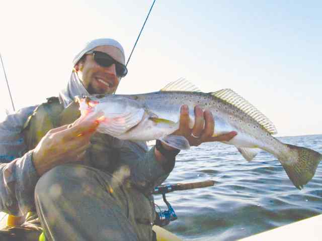 Dan Guillette Laguna Madre26&quot; 6lb personal best trout!