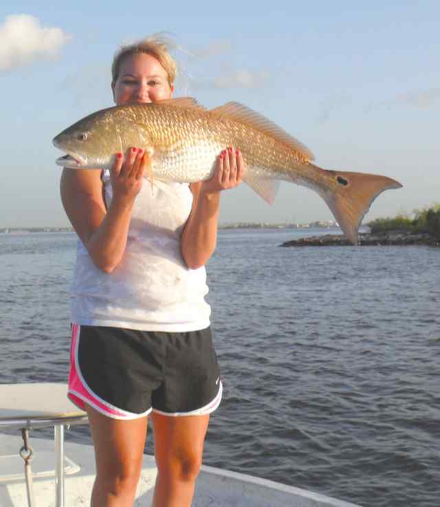 Shala Johnson Houston Ship Channel36&quot; redfish