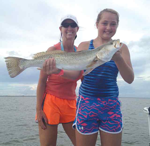Caitlin Laguna28&quot; first trophy trout!