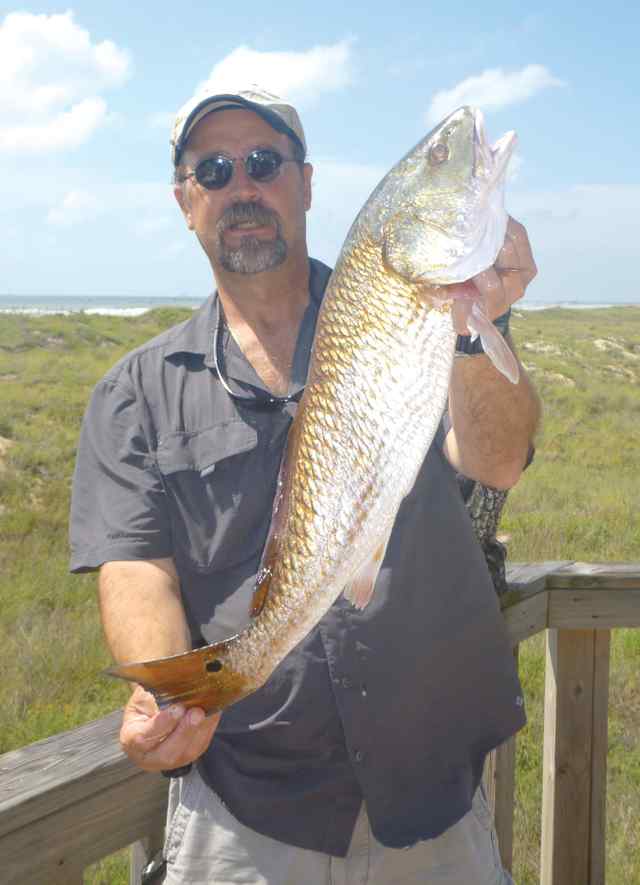 Len D'Eramo West Matagorda Bay29&quot; redfish