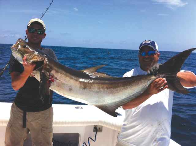Chayse Jones & Joshua Jordan Port Aransas63&quot; cobia