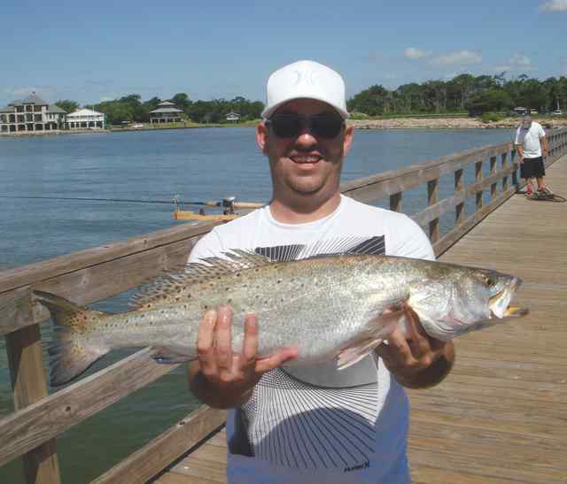 Jonathan Mcminn Seabrook27&quot; 7.75lb trout
