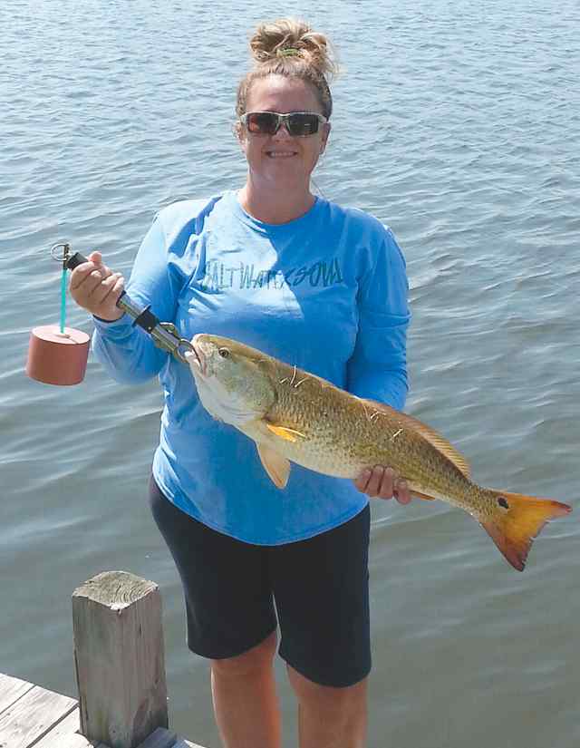 Suzie Thornhill Bayou Vista8.5 lb redfish