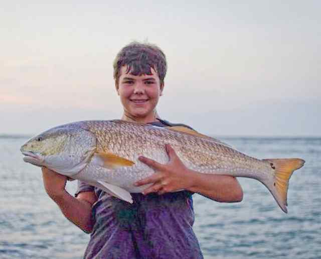 Steven Bradshaw Port Aransas48&quot; personal best red!