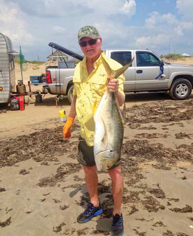 Buddy Prince Port Bolivar34&quot; jack crevalle