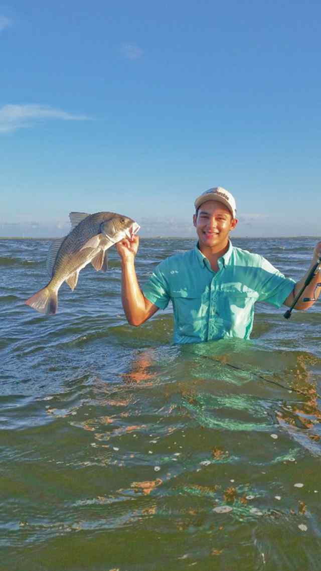 Rey Ramirez Upper Laguna Madre24&quot; black drum