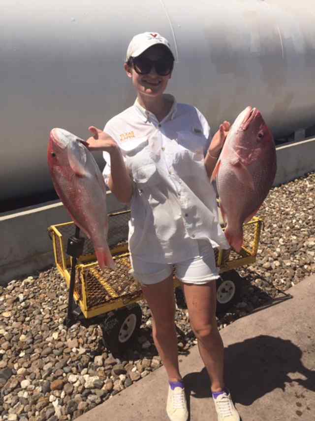 Kelly Bowman Redfish Bay Boathousered snapper