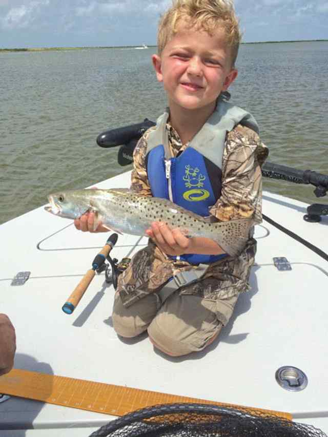 Mitch Holmes Port O'Connor16&quot; trout