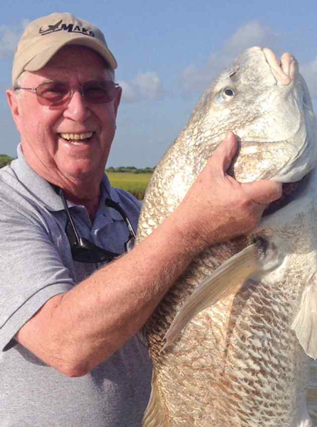 Gus Pullen Bastrop Bay39&quot; black drum