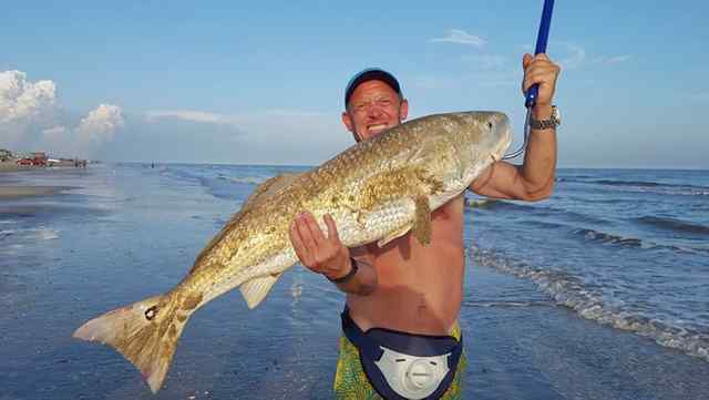 Chris Smith Bolivar43.5&quot; 46 lb redfish