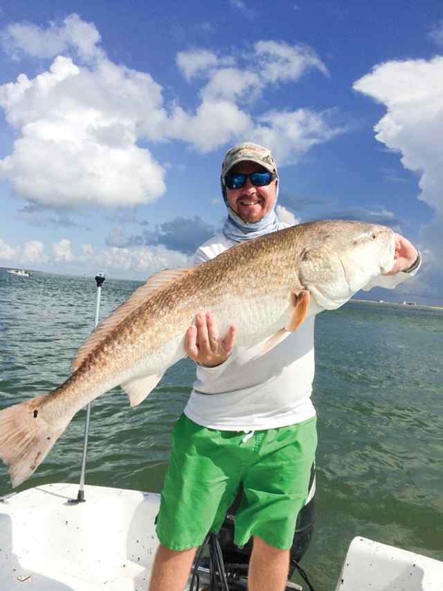 Amon Lewis Matagorda Bay - 42" redfish