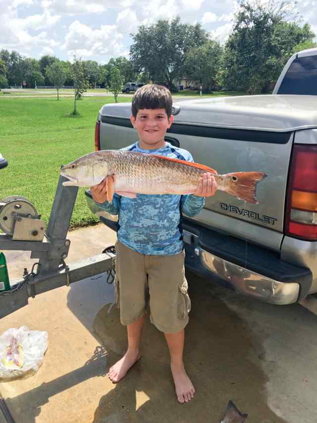 Trevor Sanchez Port Lavaca - 28" redfish
