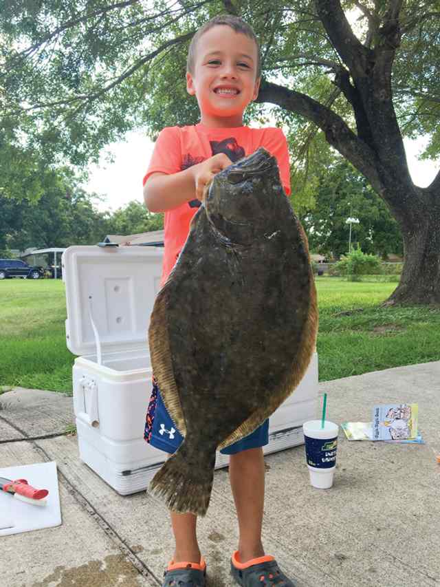 Logan Travis Matagorda peninsula - 24" flounder