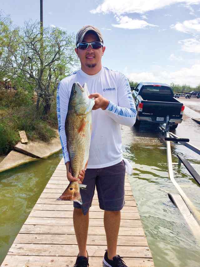 Eric Pena Arroyo City - 29" personal best redfish!