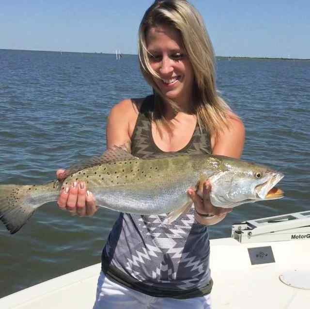 Mackenzie Silvasy Galveston Bay - trout