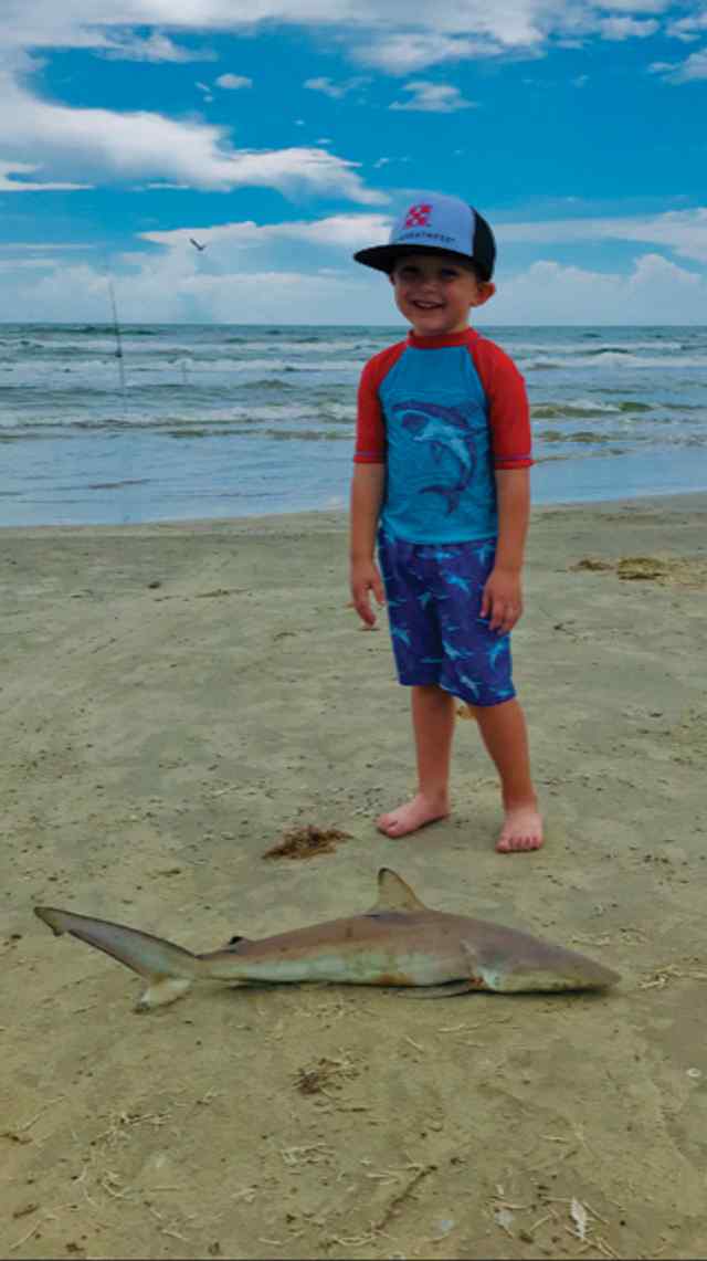 Rylan Faust Port Aransas surf - 30" blacktip
