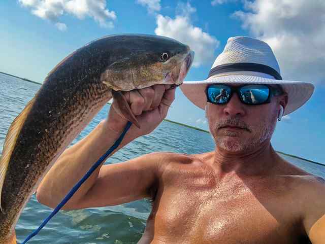 Butch Shook Aransas Pass - 22" redfish