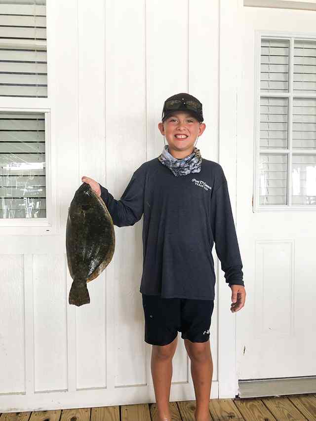 Slade Buell Port O'Connor - flounder
