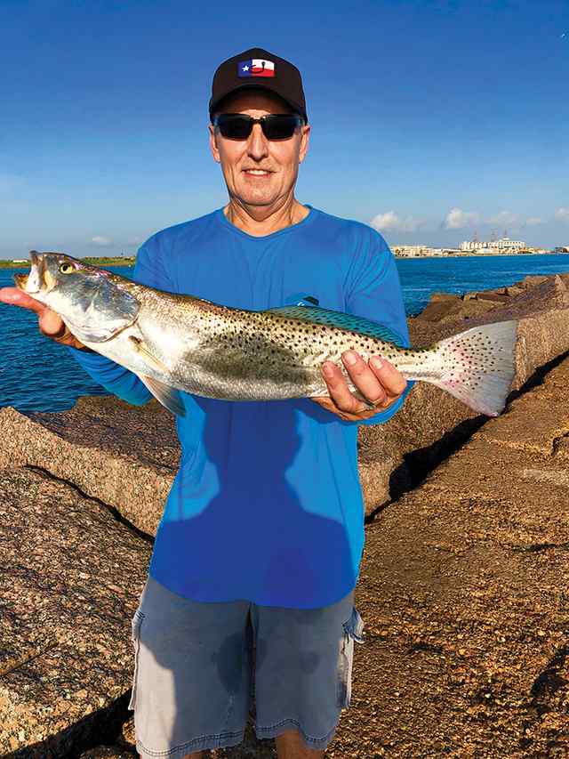 Tommy Hermosa Port Aransas - 27" trout