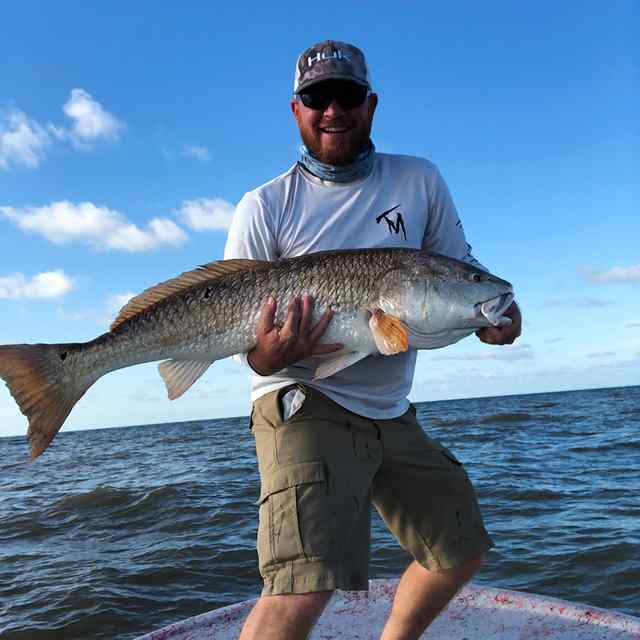 Jesse Swearengin Matagorda - 41.75" 47.6 lb redfish