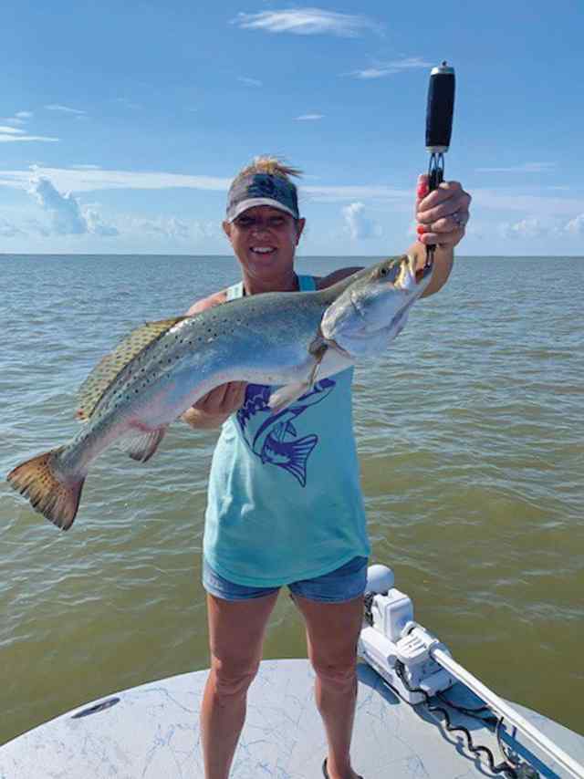 Tina Gordon Matagorda Bay - 28.5" trout