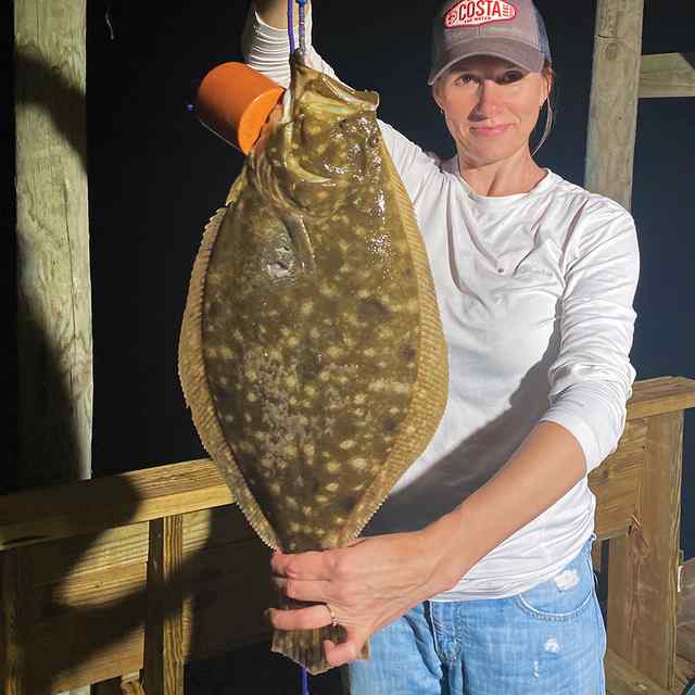 Destiny Olson Keller's Bay - 24" flounder