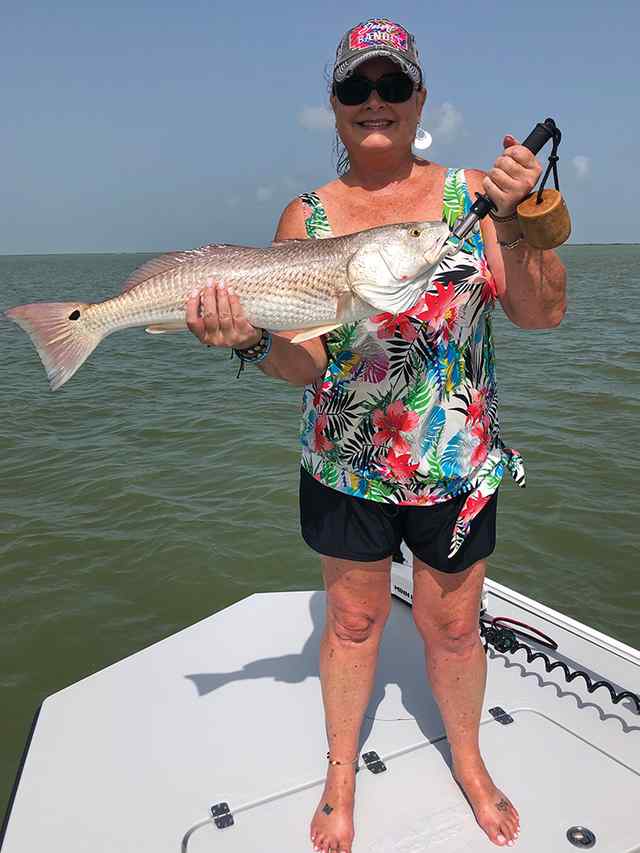 Lynn Preiss Shoalwater Bay - 31" first oversized red! CPR