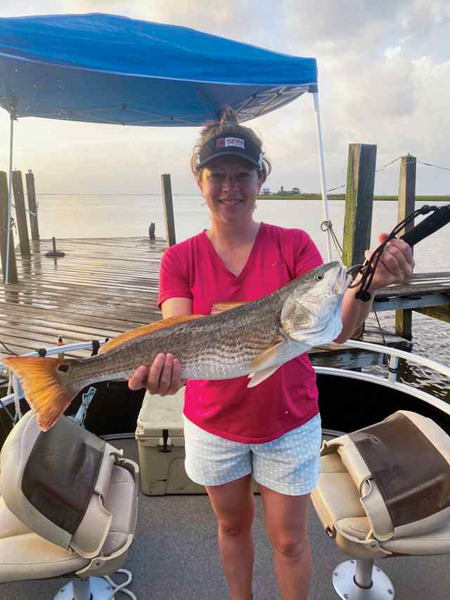 Jennifer Zoller Chocolate Bay - 26.5" redfish