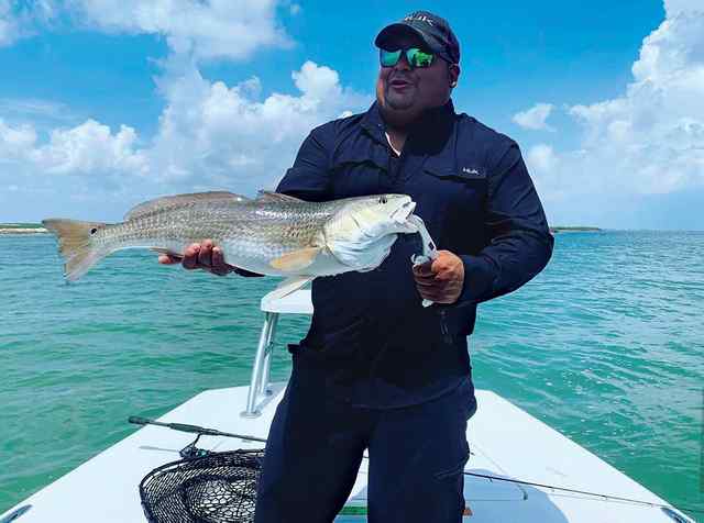 Christopher Casillas Estes Flats - 24" redfish