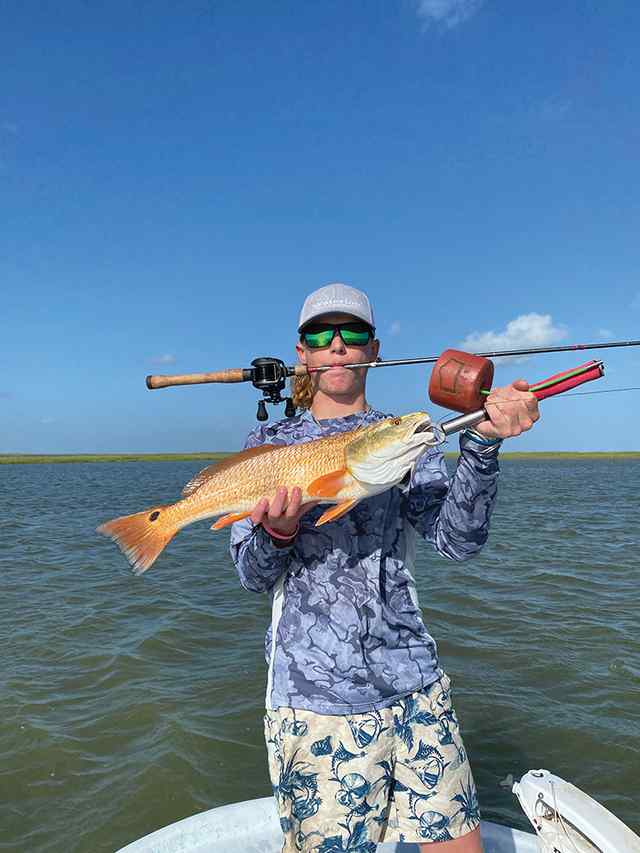 Karter Hare Port O'Connor - 28" redfish