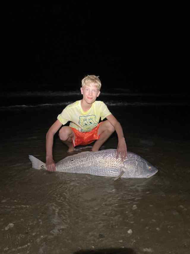 James Lovin Matagorda - 44" redfish CPR