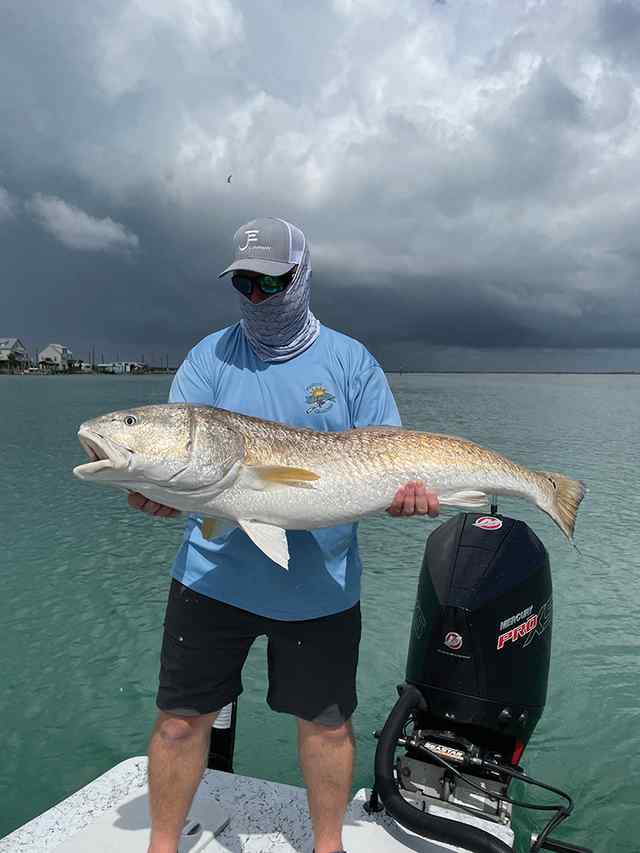 Larry Sinclair Redfish Bay - personal best red!
