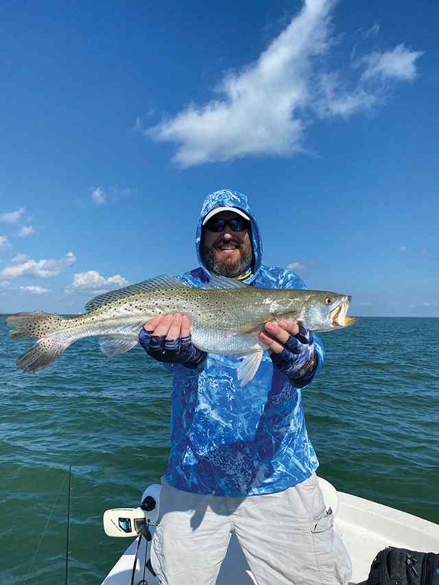 Scott Go!czynski Galveston Jetty - 26" speckled trout CPR