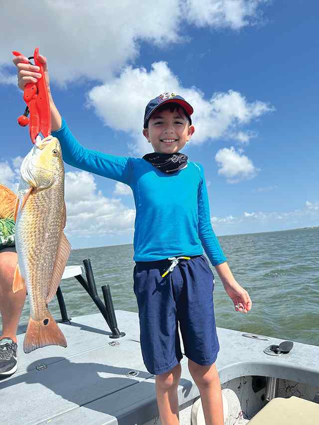 Ian Martinez Port Mansfield - redfish