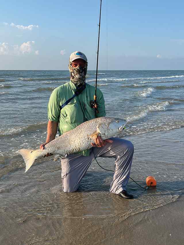 Shane Schlemeyer San Luis Pass - bull red CPR
