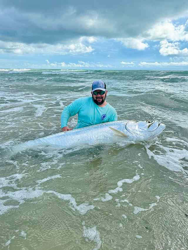 Bill Pattillo Padre Island National Seashore - 84.25" tarpon