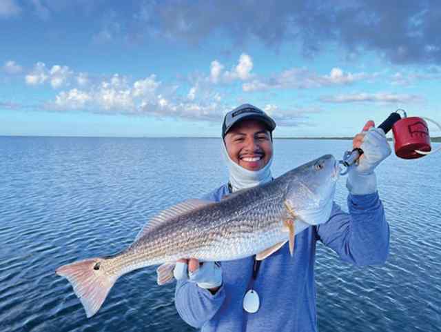 Cesar Vasquez Oso Bay - 22" redfish