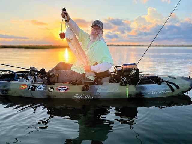 Perry Baumann Galveston West Bay - 29" 8 lb redfish CPR, caught on a blue crab KDEN Lure 365 Shad