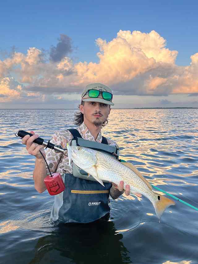 Tyler Byrket Chocolate Bay - 22" redfish