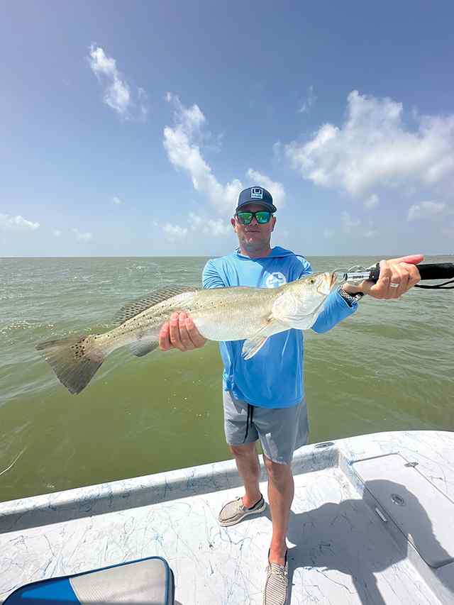 Eric Crafts Matagorda Bay - personal best trout!