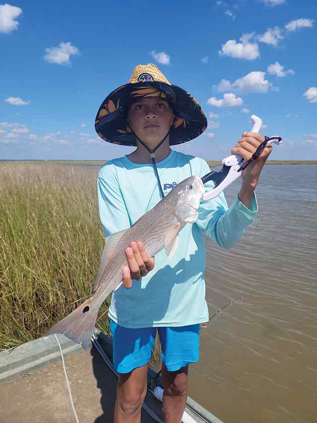Daniel Kloesel Nick's Lake, Brazoria National Wildlife Refuge, Surfside - redfish